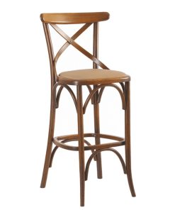 Cross Thonet Bar Sandalye