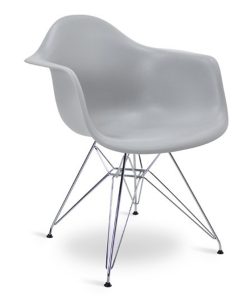 Eames Sandalye Gri DAR