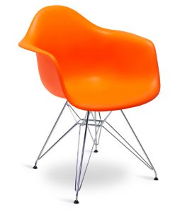 Eames Sandalye Turuncu DAR
