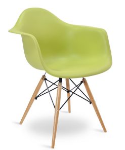 Eames Sandalye Yağ Yeşili DAW